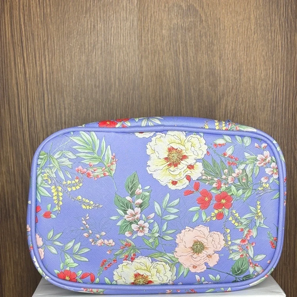 Yumi Kim Floral Cosmetic Bag Travel Makeup Case Zip Organizer Cute